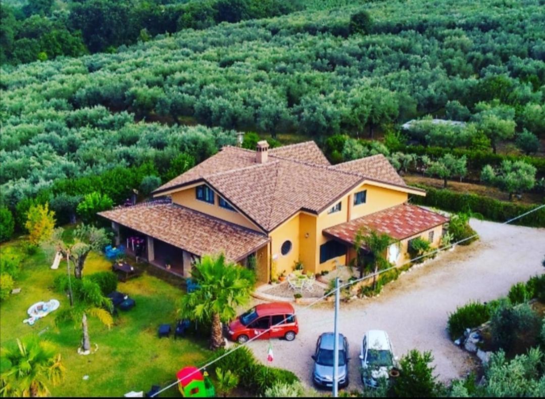 B&B Villa Molinari Restaurant E Baby Park Campagna Exteriér fotografie