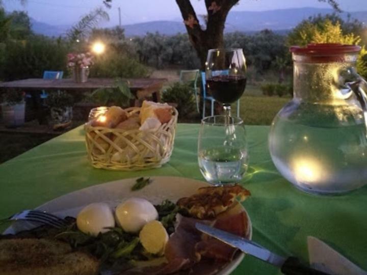 B&B Villa Molinari Restaurant E Baby Park Campagna Exteriér fotografie
